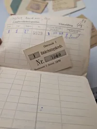 Samling af danske dokumenter fra 1940'erne og 1950'erne