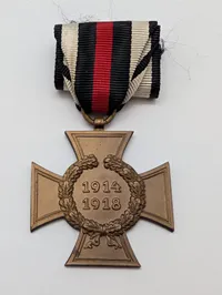 Tysk Æreskors for Frontkæmpere 1914-1918 (Ehrenkreuz des Weltkrieges)
