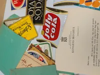 Vintage Danish Beverage Label and Ephemera Collection