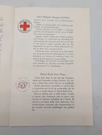 Dansk Røde Kors hæfte: Dekorationer og Emblemer (1963)