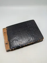 Tysk fotoalbum fra 2. verdenskrig med soldaterportrætter og hverdagsscener, Kroatisk 