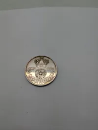 Dansk 200 Kroner Sølvmønt 1990 - Dronning Margrethe II 50 års Fødselsdag