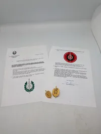 Det Danske Internationale Logistik Center (DANILOG) emblemer og dokumenter