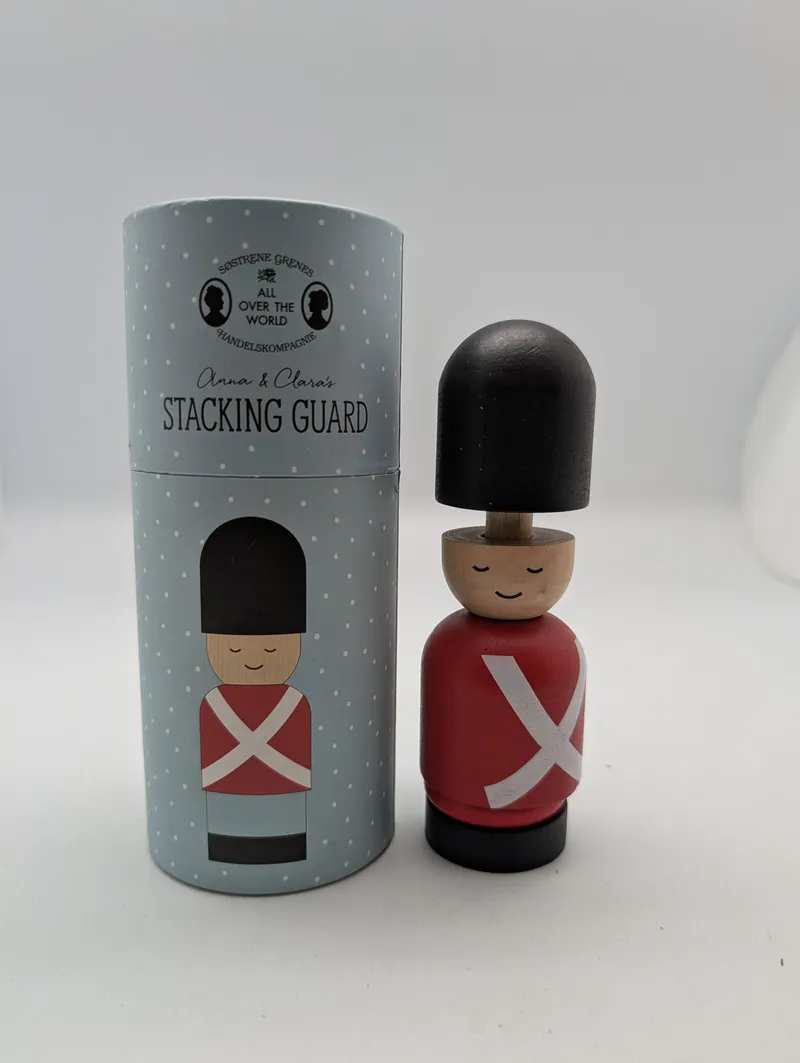 Søstrene Grene Anna & Clara's Wooden Stacking Guard Toy