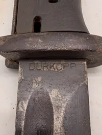Tysk Mauser K98 Bajonet med Træskæfte