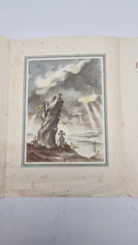 WWII German Propaganda Card — Adolf Hitler Quote, "Aus den Opfern..."