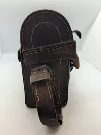 Dansk Militær Felttelefon Model 1915 med Lædertaske, ikke omgjort i 1952 