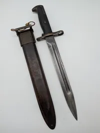 U.S. M1 Bayonet by Utica Cutlery with Danish HTK Scabbard