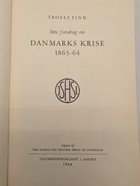 Samling af 5 danske bøger om militærhistorie og krig