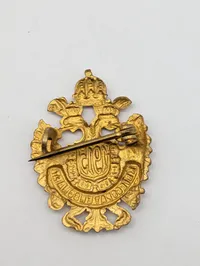 Samling af tre tyske militære og patriotiske emblemer fra 1. verdenskrig