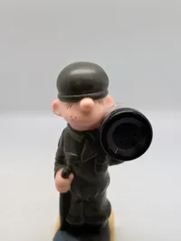 Vintage Beetle Bailey 'Sjov' Figurine Telefon