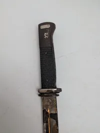 Tysk Mauser K98 Bajonet med trægreb