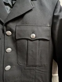Dansk HIPPO uniform, med skjorte og bukser, efter 45 