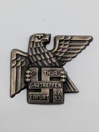 1933 Gautreffen Thüringen Erfurt Commemorative Eagle Badge