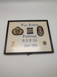 Dansk Marinehjemmeværn Flotillechef Finn Ankeraa Mindetavle, 1964-1980