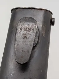 Tysk K98 Bajonet S84/98 III med metalskede WW2 Luftwaffe 