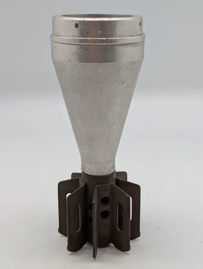 Inert 60mm Mortargranat med Halefinner