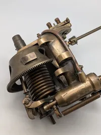 Antik Torpedo-styreapparat i messing, serienummer 5883 Stammer fra den Tyske U20 WW1 