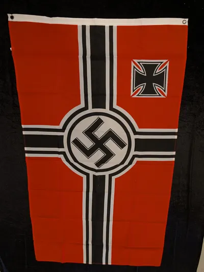 Tysk Reichskriegsflagge (1935-1945) i polyester