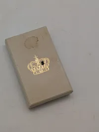 Dansk  HJV Anciennitetstegn 50 med egeløv i original æske