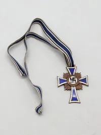 WWII German Cross of Honour of the German Mother in Bronze