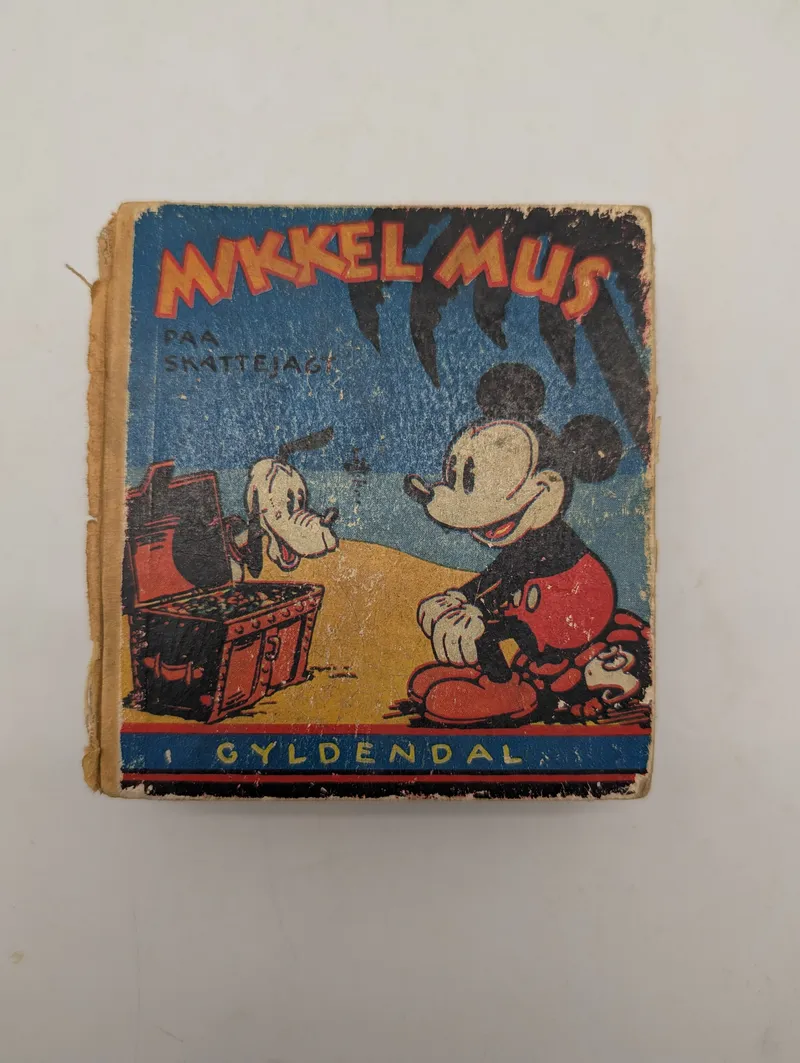 1935 Walt Disney Mikkel Mus paa Skattejagt Danish Mickey Mouse Book