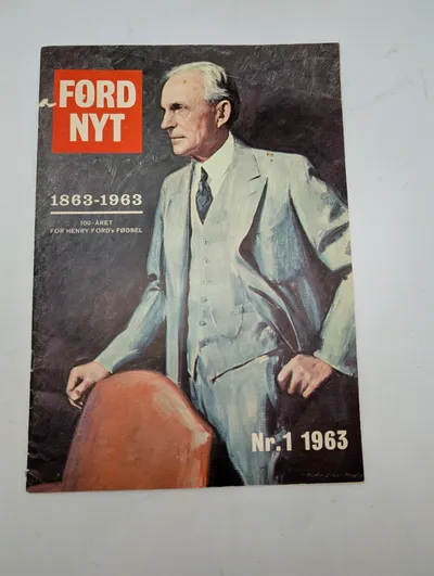 Ford Nyt Magasin, Nr. 1 1963 - Henry Ford 100-års Jubilæumsudgave