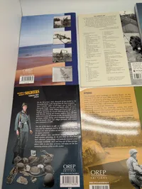 Samling af 6 OREP Editions bøger om D-dag og Normandiet