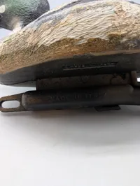 Vintage lokkeand af mærket Carry-Lite, hvinand han