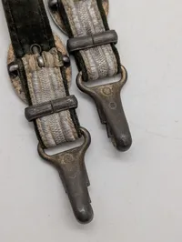 Tyske Wehrmacht Officer Sabelhængere i Sølvbroderi og Messing