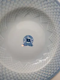 Royal Copenhagen Ove Skou Shipping Line Porcelain Bowl