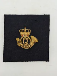 Dansk Militær Broderet Stofmærke Jægerkorpset 