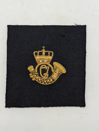 Dansk Militær Broderet Stofmærke Jægerkorpset 