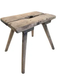 1938 German Wood Furniture RAD Component with Bad Schwanenstadt Stamp