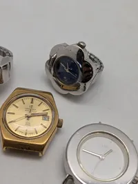 Samling af vintage ure og fingerringsure inkl. Certina og Hoverta