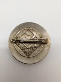 Tysk RAD Arbejdstjeneste Broche med Hagekors og Aks