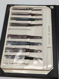 Condor Watchstraps læderremme i præsentationsmappe