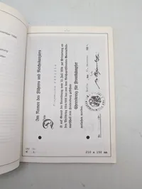 Lothar Hartung: Verleihungsurkunden des 3. Reiches