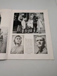 Tysk propaganda-brochure: Sieg der Waffen - Sieg des Kindes