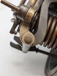 Antik Torpedo-styreapparat i messing, serienummer 5883 Stammer fra den Tyske U20 WW1 
