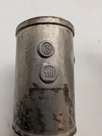 To antikke danske mål i metal, dateret 1948 og 1950