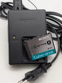 Sony Cyber-shot DSC-N1 digitalkamera med batteri og oplader
