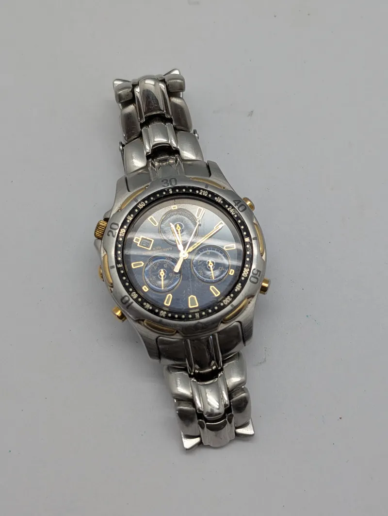 INEX Alarm Chronograph 100M Herreur i Rustfrit Stål