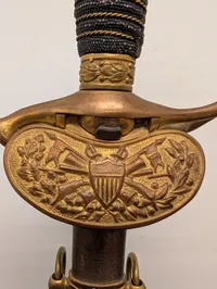 Amerikansk Model 1860 Officer's Sabel med Skede