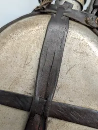 Tysk WW2 feltflaske brugt af serbiske partisaner 