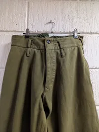 Dansk M/1923 Uniformsjakke i uld med messingknapper,  ( Omsyet 1947 uniform )