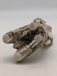 Thai Teppanom-figur i sølvfarvet metal