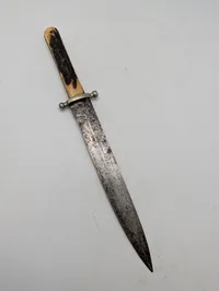 ZAFRILLA ALBACETE Spanish Dagger with Stag Horn Handle Hjembragt af Dansker fra den Spanske borgerkrig 