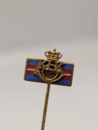 Danish KLK Enamel Stick Pin modstandsbevægelsen 