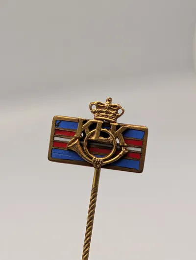 Danish KLK Enamel Stick Pin modstandsbevægelsen